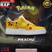 Pok?mon Pikachu Special Air Force 1 Running Sneakers Shoes