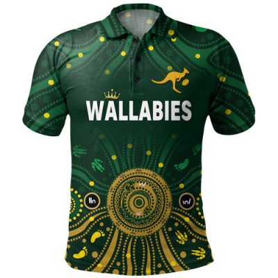 Australia Aboriginal Custom Polo Shirt - Snake Circle And Symbols With Aboriginal Style Polo Shirt