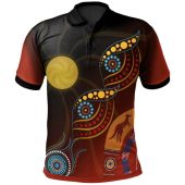 Australia Polo Shirt - Flowers On The Flag