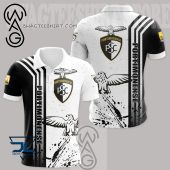 Portimonense SC Black White Polo Shirt V2