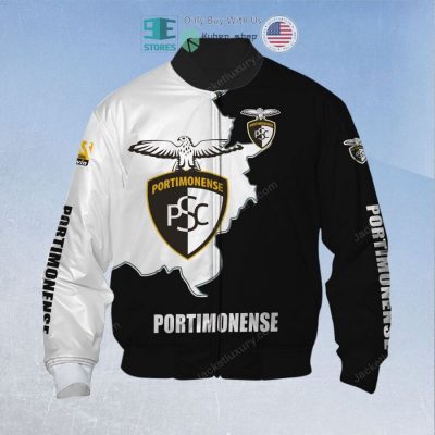 Portimonense SC Black White Bomber Jacket