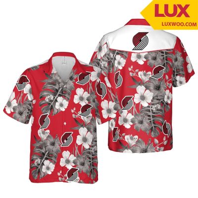 NBA Portland Trail Blazers Hawaiian Shirt V3