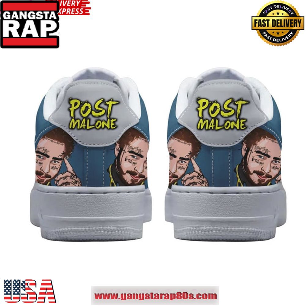 Post Mal Posty Limited Edition Air Force 1 Sneakers Shoes Post Mal Posty Limited Edition Air Force 1 Sneakers Shoes