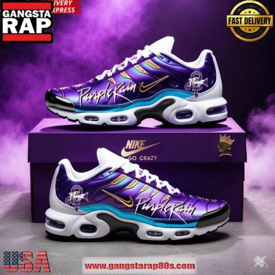 Prince Purple Rain Limited Edition Air Max Plus Shoes Running Sneakers