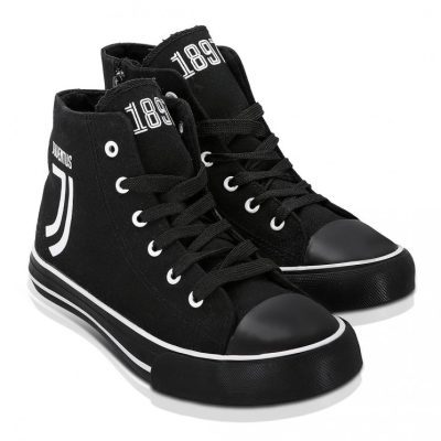 Juventus FC 1897 Black High Top Shoes