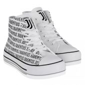 Juventus FC Juve Text High Top Shoes