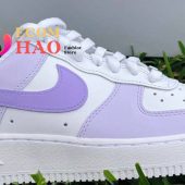 Purple Paradise Air Force 1 Custom Shoes Bright You Look Too Weak - demo10