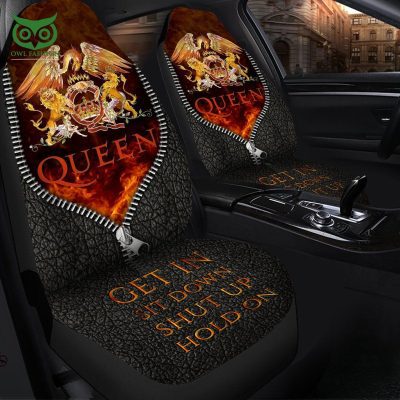 Queen Rock Band Get In Shut Down Car Seat Covers
