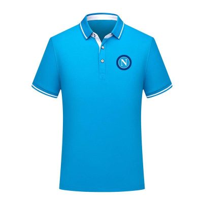 SSC Napoli Basic Light Blue Polo Shirt