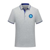 SSC Napoli Basic Grey Polo Shirt
