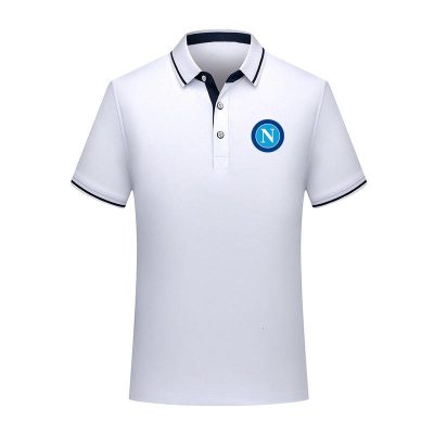 SSC Napoli Basic White Polo Shirt