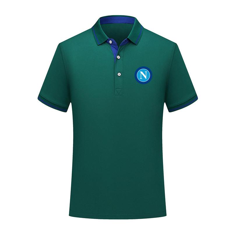 SSC Napoli Basic Green Polo Shirt SSC Napoli Basic Green Polo Shirt
