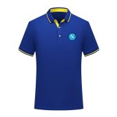 SSC Napoli Basic Blue Polo Shirt
