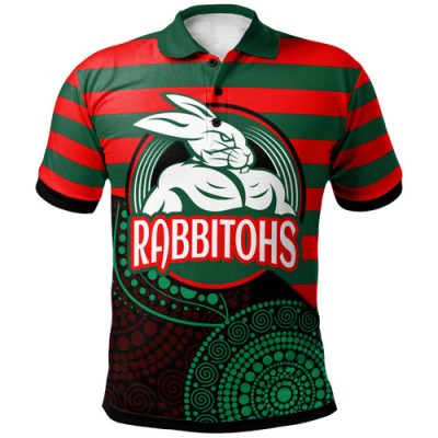 South Sydney Rabbitohs Polo Shirt - Custom Australia Rabbitohs Super Style Polo Shirt