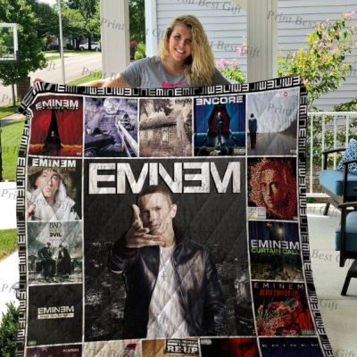 Eminem Albums Cover Poster Quilt Blanket