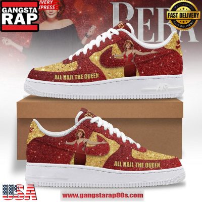 Reba McEntire All Hail The Queen Special Edition Air Force 1 Running Sneakers Shoes