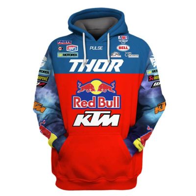 KTM Motorcycles Red Bull Pullover Hoodie V2