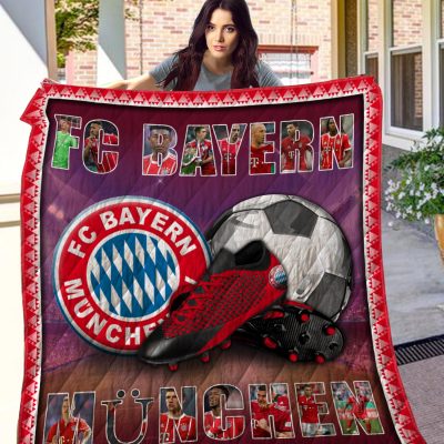Bayern Munich The Legends Quilt Blanket