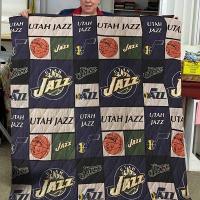 NBA Utah Jazz Quilt Blanket V2