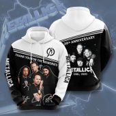 Metallica 39th Anniversary Pullover Hoodie