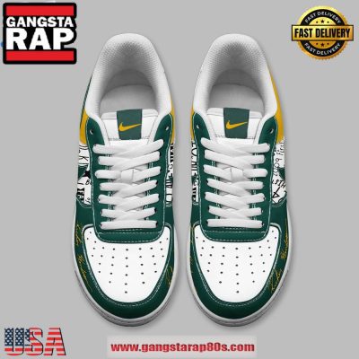 Rickey Henderson Man Of Steal Air Force 1 Running Sneakers Shoes