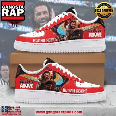 Roman Reigns Levels Above Air Force 1 Sneakers Running Sneakers Shoes