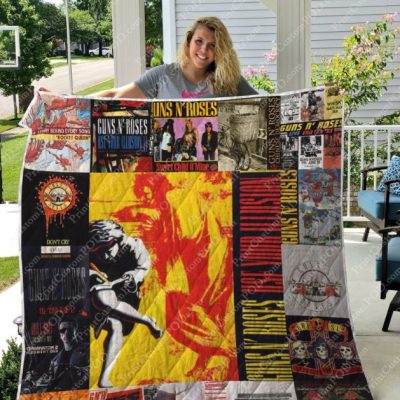 Guns N' Roses Style 06 Quilt Blanket