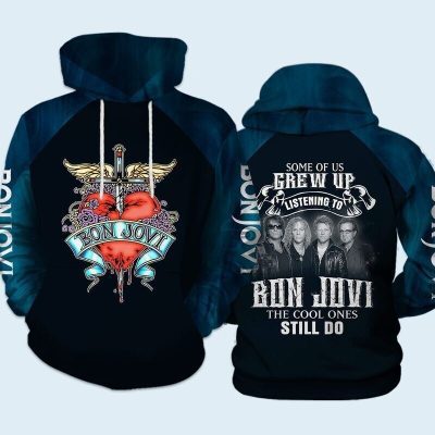 Bon Jovi New Design Pullover Hoodie