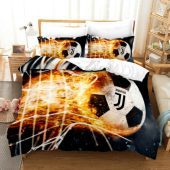 Juventus FC Fire Ball Doona Bedding Set