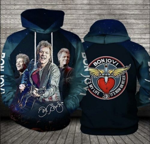 Bon Jovi Special Design Pullover Hoodie Bon Jovi Special Design Pullover Hoodie