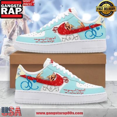 Sabrina Carpenter Limited Edition Air Force 1 Sneakers Shoes