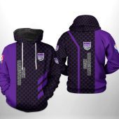 NBA Sacramento Kings Black Purple GC Pullover Hoodie
