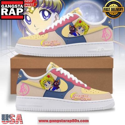 Sailor Moon Limited Edition Air Force 1 Sneakers Shoes