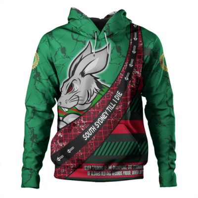 South Sydney Rabbitohs Hoodie - Theme Song For Rugby With Sporty Style