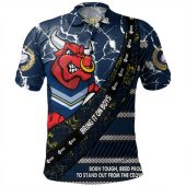 North Queensland Cowboys Polo Shirt - Theme Song For Rugby With Sporty Style