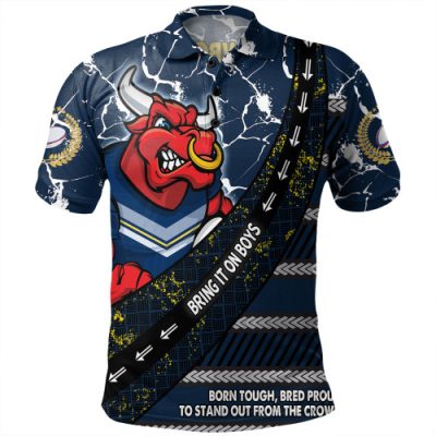 North Queensland Cowboys Polo Shirt - Theme Song For Rugby With Sporty Style