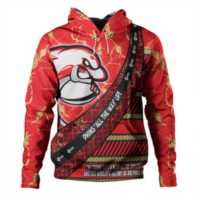 Redcliffe Dolphins Hoodie - Theme Song For Rugby With Sporty Style