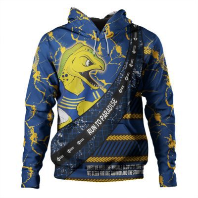Parramatta Eels Sport Hoodie - Theme Song For Rugby With Sporty Style