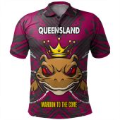 Cane Toads Sport Polo Shirt - Custom Marron To The Core