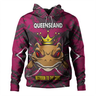 Cane Toads Sport Hoodie - Custom Marron To The Core