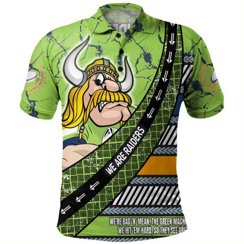 Canberra Raiders Polo Shirt - Theme Song For Rugby With Sporty Style Canberra Raiders Polo Shirt - Theme Song For Rugby With Sporty Style