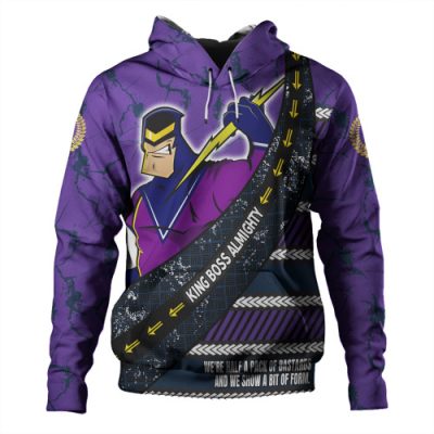 Melbourne Storm Hoodie - Theme Song For Rugby With Sporty Style