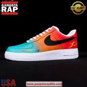 San Antonio Spurs x To The Max Autism Acceptance 2025 Limited Edition Air Force 1 Running Sneakers Shoes