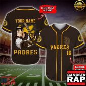 San Diego Padres Baseball Jersey MLB Custom Name Number - MLB Fan Gifts