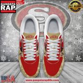 San Francisco 49ers Merry Christmas Air Force 1 Running Sneakers Shoes5388.jpg - demo10