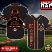 San Francisco Giants Baseball Jersey Darth Vader Star Wars MLB Custom Name Number - MLB Fan Gifts