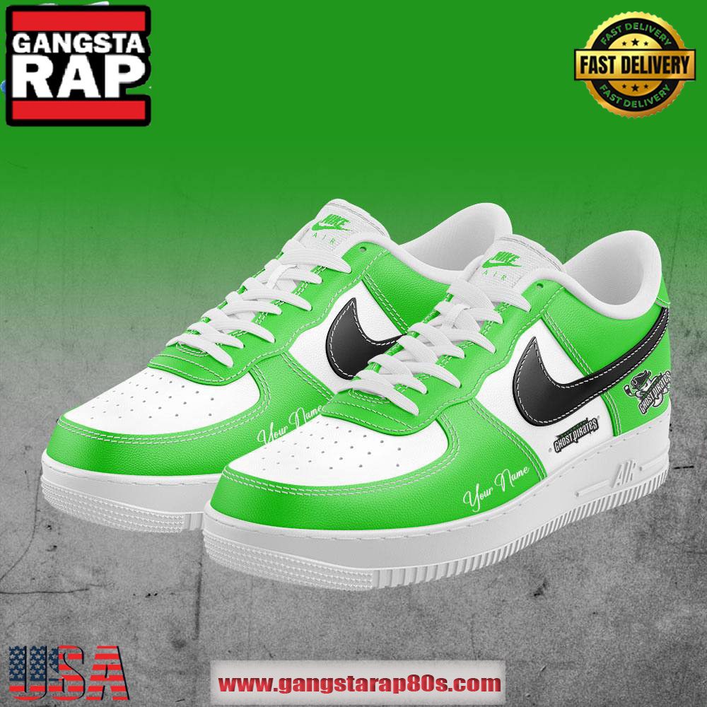Savannah Ghost Pirates Custom Name Air Force 1 Running Sneakers Shoes Savannah Ghost Pirates Custom Name Air Force 1 Running Sneakers Shoes