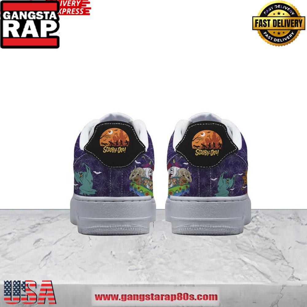 Scooby Doo Where Are You Limited Edition Air Force 1 Running Sneakers Shoes Scooby Doo Where Are You Limited Edition Air Force 1 Running Sneakers Shoes