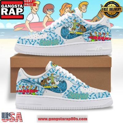 Scooby-Doo Surface Up Limited Edition Air Force 1 Sneakers Shoes