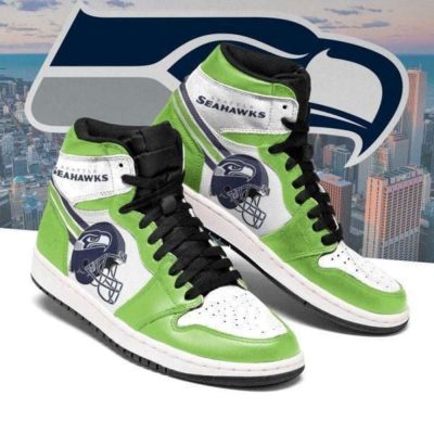 Seattle Seahawks Nfl Football Air Jordan Sneakers Team Custom Design Shoes Sport Eachstep For Men Women